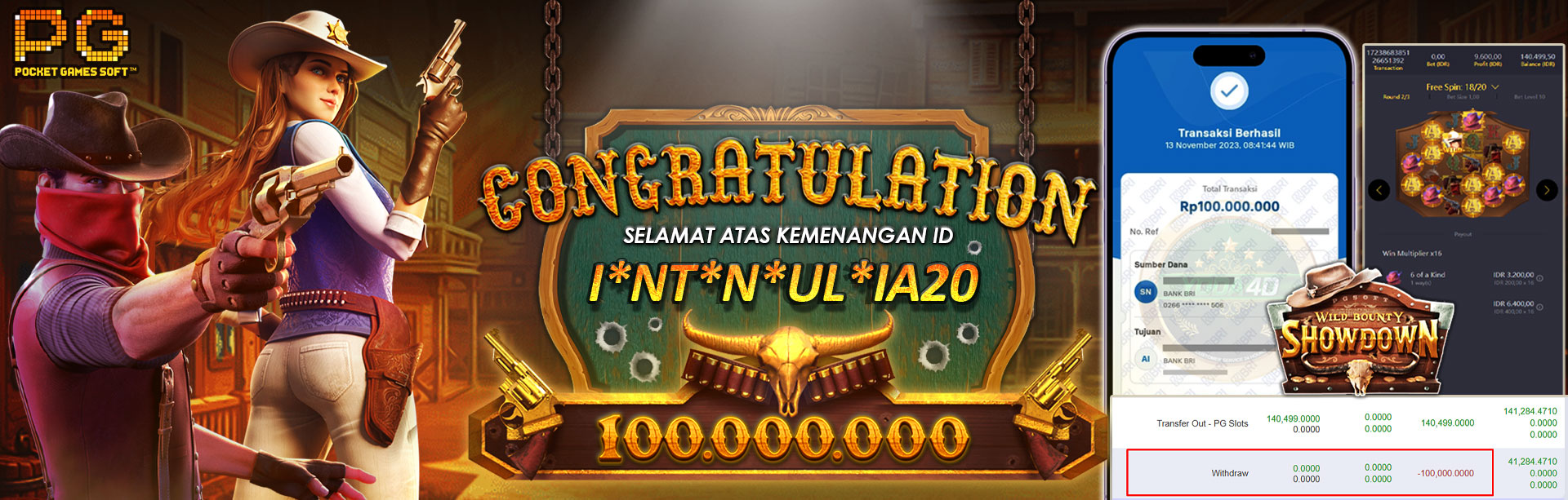 WITHDRAW 100JT