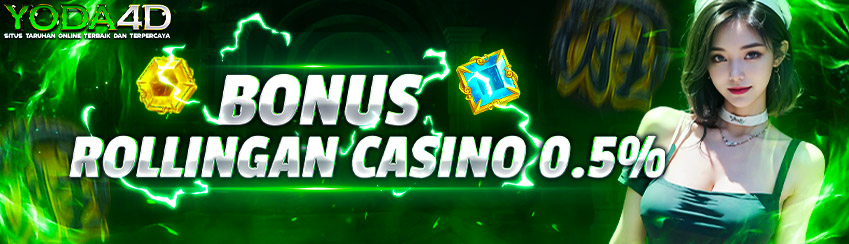 Bonus Rollingan Live Casino 0.5%