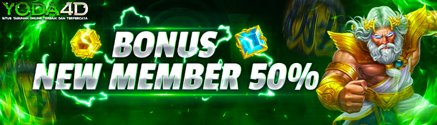 Bonus New Member 50% ALL SLOT