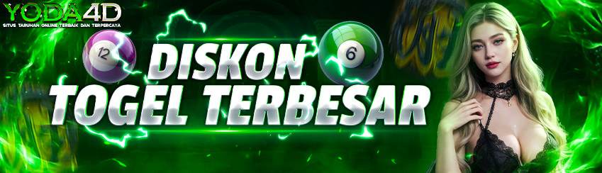 Diskon togel 4D, 3D, 2D